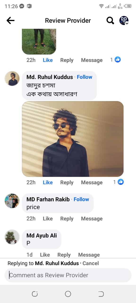 customer review for ray ban sunglass 13.jpg__PID:a2fc3068-8cc3-4d60-8ace-2a754ff68efd