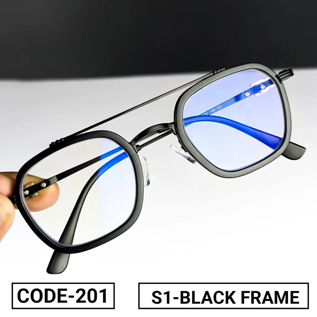 Stylish Blue Cut Glass-201